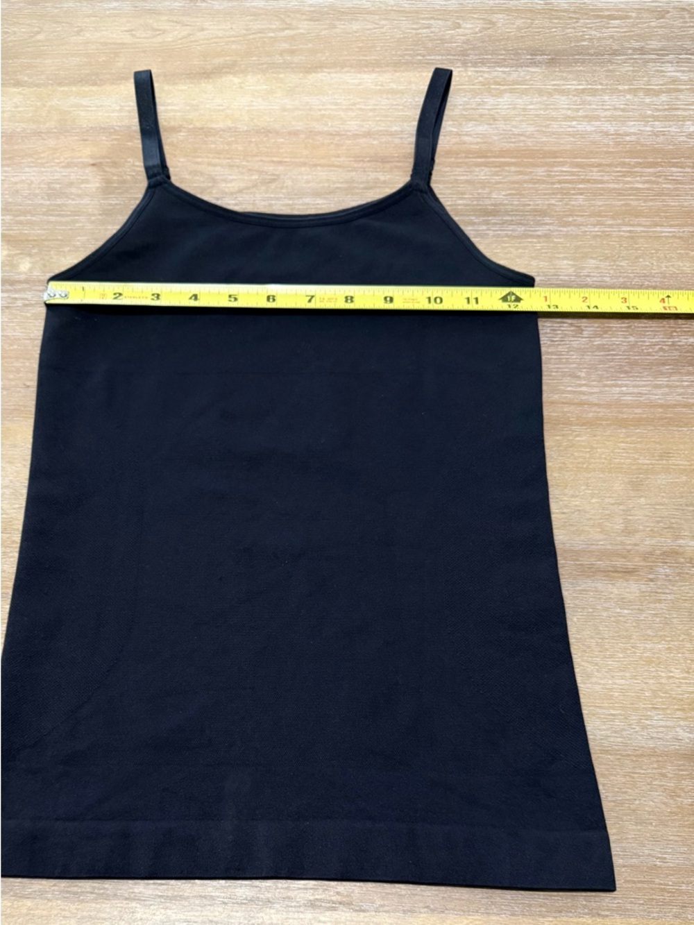 Shapermint Essentials All Day Every Day Scoop Neck Cami Large Black - Picture 4 of 5